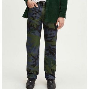 Levi's® 501® Indigo Camo Shrink to Fit Jeans